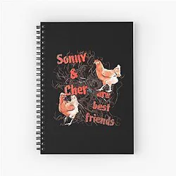 Venom Universe: Sonny Cher Graphic Design Spiral Notebook