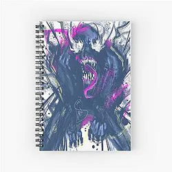 The Violet Venom Spiral Notebook