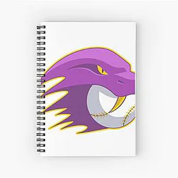 Venom Softball Logo Notebook