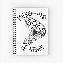 Thank you for the Spiral Notebook