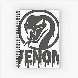Venom Apparel Snake Logo Notebook