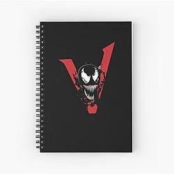 Venom movie Spiral Notebook
 Becomes: 
Venom movie Notebook