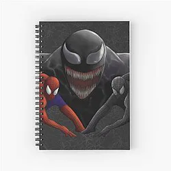 Spider-Man Venom Spiral Notebook