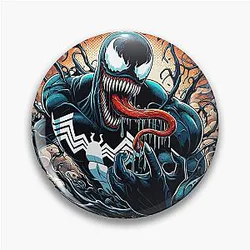 Venom Ready for Carnage Symbiote Pin