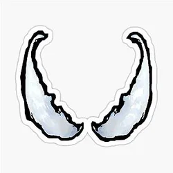 Venom Eyes Sticker