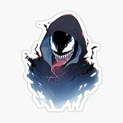 Venom Sweatshirt Sticker