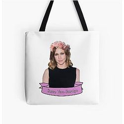 Vera Farmiga Queen All Over Print Tote Bag