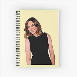 Vera Farmiga Spiral notebook