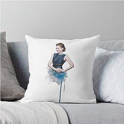Vera Farmiga Design Pillow