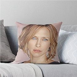 Vera Farmiga Throw Pillow