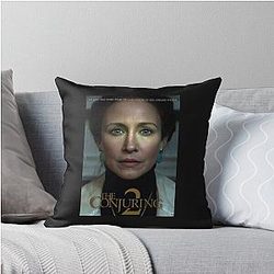 Lorraine Warren (The Conjuring) Vera Farmiga Throw Pillow