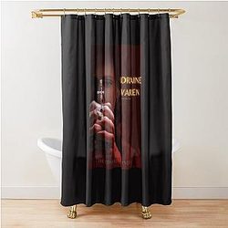 Lorraine Warren The Conjuring Vera Farmiga Poster Shower Curtain
