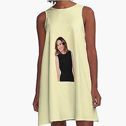 Vera Farmiga A-Line Dress