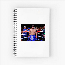 Title Challenger Vergil Ortiz Jr Notebook