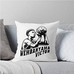 Victor Wembanyama Throw Pillow