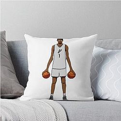 Victor Wembanyama Throw Pillow