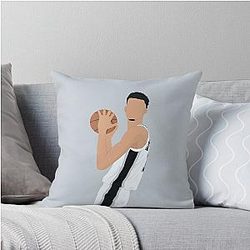 Victor Wemby - San Antonio Throw Pillow