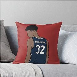 Victor Wembanyama Throw Pillow