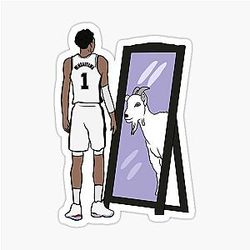 Victor Wembanyama GOAT Sticker