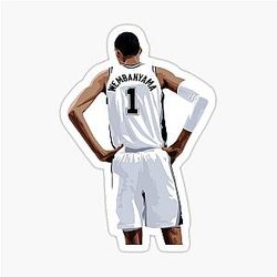 Victor Wembanyama Back Sticker