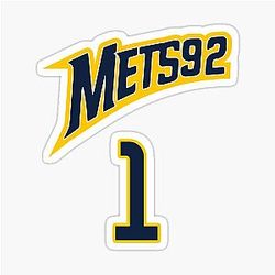 Victor Wembanyama Mets Jersey Sticker