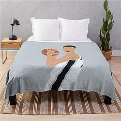 Victor Wembanyama San Antonio Throw Blanket