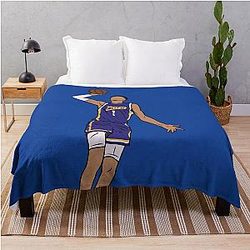 Victor Wembanyama Dunk Throw Blanket