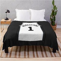 Victor Wembanyama Association Jersey Throw Blanket