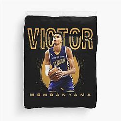Spurs Victor Wembanyama 90s T-Shirt Gift Unisex T-Shirt Duvet Cover
