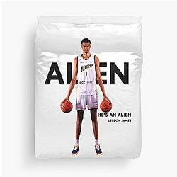 Victor Wembanyama Shirt for Men Women Vintage Basketball Shirt, Gift for San Antonio Basketball Fan Duvet Cover