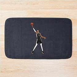 Victor Wembanyama Layup Qiangy Bath Mat