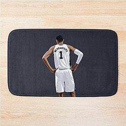 Victor Wembanyama White Bath Mat