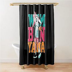 Victor Wembanyama Shirt for Men Women Vintage Basketball Fan Gift San Antonio Basketball Fan Shower Curtain