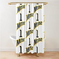 Victor Wembanyama METS Jersey Shower Curtain
