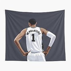 Victor Wembanyama Vector Back White Waist