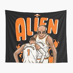 Victor Wembanyama Alien Tapestry