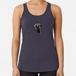 Of Victor Wembanyama Black Racerback Tank Top