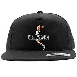 Snapback Victor Wembanyama San Antonio Hat Black