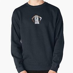 Victor Wembanyama, Back White Above Waist, Pullover Sweatshirt
