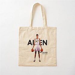 Victor Wembanyama Shirt, Alien Vintage Basketball Shirt, Gift for San Antonio Basketball Fan Cotton Tote Bag