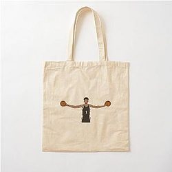 Victor Wembanyama Wingspan Cotton Tote Bag