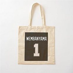 Victor Wembanyama (Spurs) Cotton Tote Bag