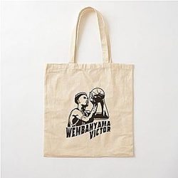 Victor Wembanyama Cotton Tote Bag