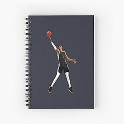 Victor Wembanyama Vector Layup Notebook