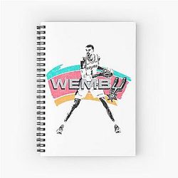 Victor Wembanyama Spiral Notebook