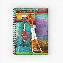 Victor Wembanyama Paint Notebook