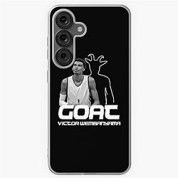 Victor Wembanyama Basketball Goat Style Samsung Galaxy Soft Case
