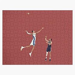 Stephen Curry vs Victor Wembanyama Jigsaw Puzzle