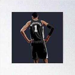Victor Wembanyama Back Poster