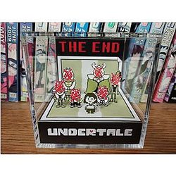Undertale Diorama - THE END (Undertale Ending Genocide), Undertale 3D Diorama Cube